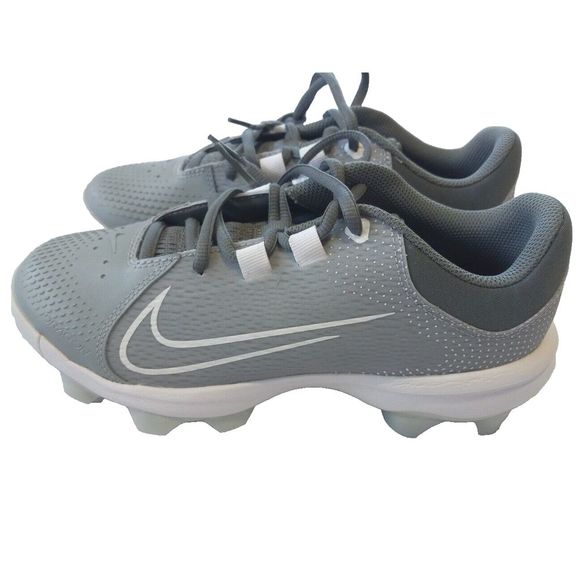 Nike Hyperdiamond 4 Pro MCS Women's‎ Size 7 Softball Cleat DC8990-0012 pure Gray - Picture 3 of 10